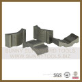 Sunny Diamond turbo shape diamond core drill bits segment for concrete (SY-ZGDT-033)